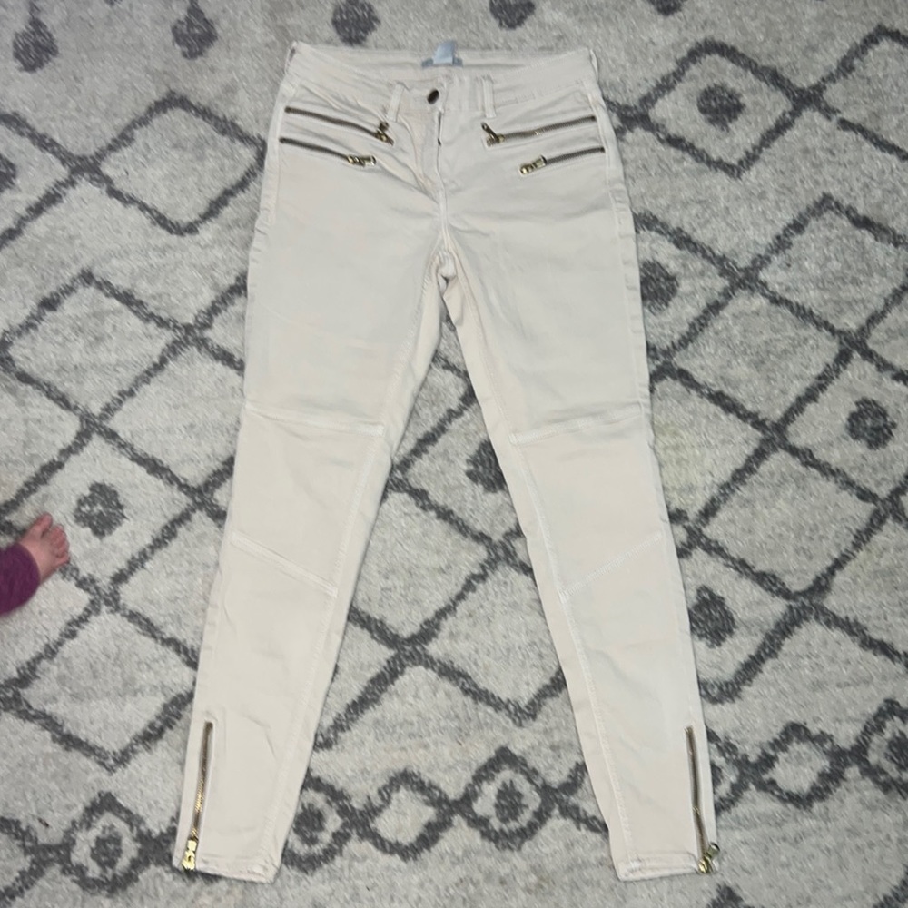 H&M Cream Khaki Jeans 6